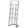 Yamazaki Tower Tijdschriftenrek 4 vakken - Zwart - 18 cm breed - Mooier Thuis