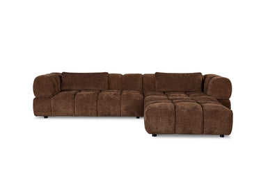 Hoekbank Sofia - Choco Rechts
