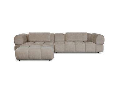 Hoekbank Sofia - Beige Links