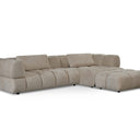 Hoekbank Sofia - Beige Rechts