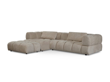 Hoekbank Sofia - Beige Links
