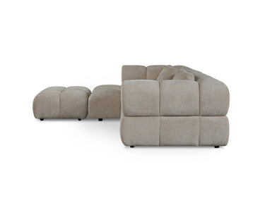 Hoekbank Sofia - Beige Links