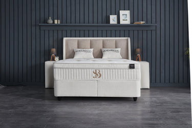 Opbergboxspring Noemibedd Beige – 180x200 cm - afbeelding 7