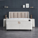 Opbergboxspring Noemibedd Beige – 140x200 cm - afbeelding 10