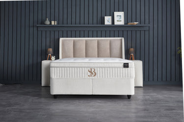Opbergboxspring Noemibedd Beige – 180x200 cm - afbeelding 10