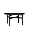 Fjord salontafel zwart - 80 cm breed - Mooier Thuis