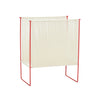 String tijdschriftenhouder rood/wit tijdschriftenrek - wit en rood - Mooier Thuis