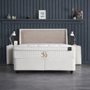 Opbergboxspring Adenbedd Beige – 160x200 cm - afbeelding 7