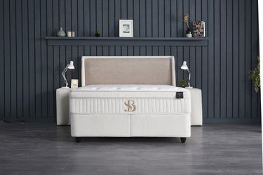 Opbergboxspring Adenbedd Beige – 160x200 cm - afbeelding 7