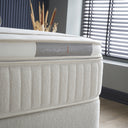 Opbergboxspring Woollybedd Beige – 140x200 cm - afbeelding 6
