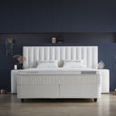 Opbergboxspring Woollybedd Beige – 140x200 cm - afbeelding 7