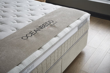 Opbergboxspring Oceanbedd Beige – 160x200 cm - afbeelding 3