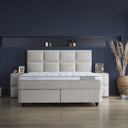 Opbergboxspring Oceanbedd Beige – 140x200 cm - afbeelding 9