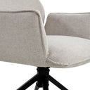 Eetkamerstoel Jill - Linnen Beige