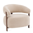 Fauteuil Rose - Beige