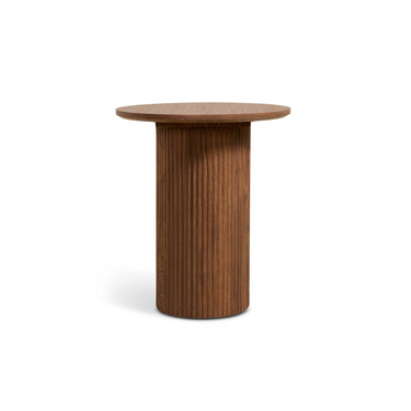 Bijzettafel Nora - Ø40cm Walnoot