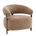 Fauteuil Rose - Taupe