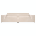3-Zits Bank Lara - Stof Beige