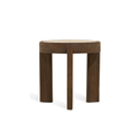 Bijzettafel Bora - Ø50cm Bruin