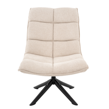 Fauteuil Lucas - Linnen Beige