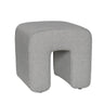 Sculptuur Poef Grijs zitpoef - polyester - Mooier Thuis