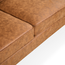 2-Zits Bank Noa - Microleder Cognac
