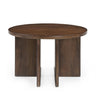 Salontafel Jade rond mangohout bruin 60 cm - Mooier Thuis