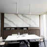 TECNO 1XL 1-lichts plafondlamp - Wit plafondspots & spotbalken - sfeervol in een Minimalistisch interieur