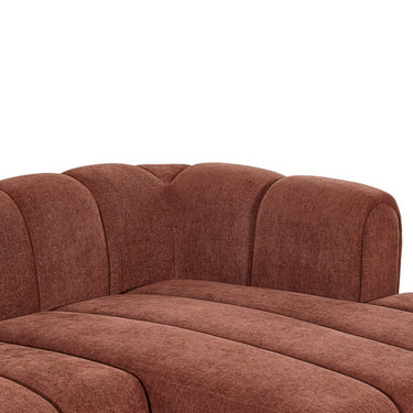 Hoekbank Fay - Burgundy Rechts