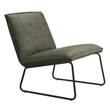 Fauteuil James - Microleder Groen