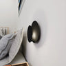 Mooier Thuis - CIRCLE 1-lichts wandlamp - Zwart frame - 22 cm breed