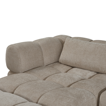 Hoekbank Sofia - Beige Links