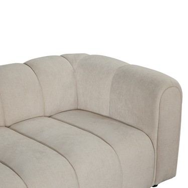 Hoekbank Fay - Beige Links