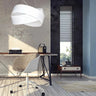 GENTLE 2-lichts hanglamp - Wit frame hanglamp met lampenkap - uit de Vieno-serie