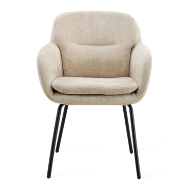 Eetkamerstoel Livia - Naturel Taupe
