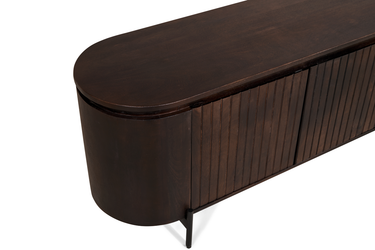 TV-Meubel Mokka - Donkerbruin 210cm