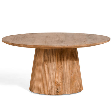 Bijzettafel Mokka - Lichtbruin Ø80cm