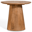 Bijzettafel Mokka - Lichtbruin Ø50cm