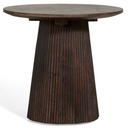 Bijzettafel Mokka - Donkerbruin Ø50cm
