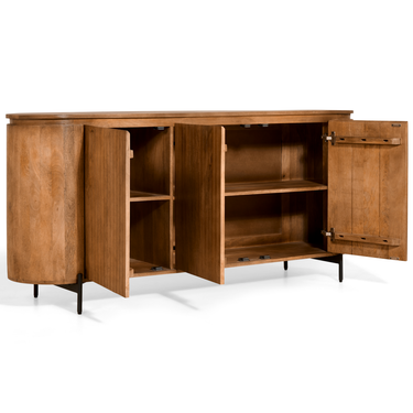 Dressoir Mokka - Lichtbruin 180cm