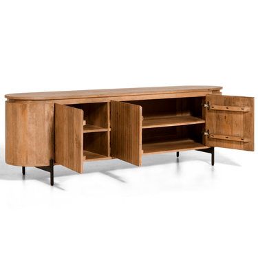Dressoir Mokka - Lichtbruin 180cm