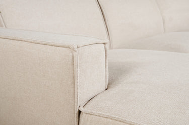 Hoekbank Kate Links - Linnen Beige