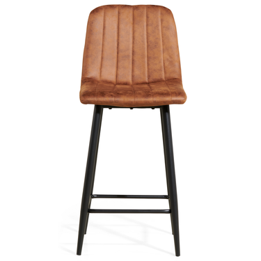 Barkruk Jax - Microleder Cognac