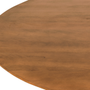 Eettafel Mokka Rond - Lichtbruin Ø150cm