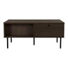 Kyoto Salontafel smoked 100 cm - bruin - Mooier Thuis