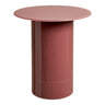 Florens Bijzettafel Aards Roze Ø45 cm - rond - Mooier Thuis