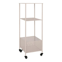 Torres Keukentrolley zandkleur met 3 planken 35 cm - Mooier Thuis