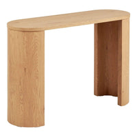 Bibione Consoletafel houtlook naturel 114 cm - Mooier Thuis
