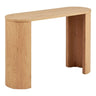 Bibione Consoletafel houtlook naturel 114 cm - naturel en bruin - Mooier Thuis
