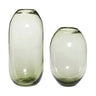 Groene mosvazen (set van 2) vaas - glas - Mooier Thuis